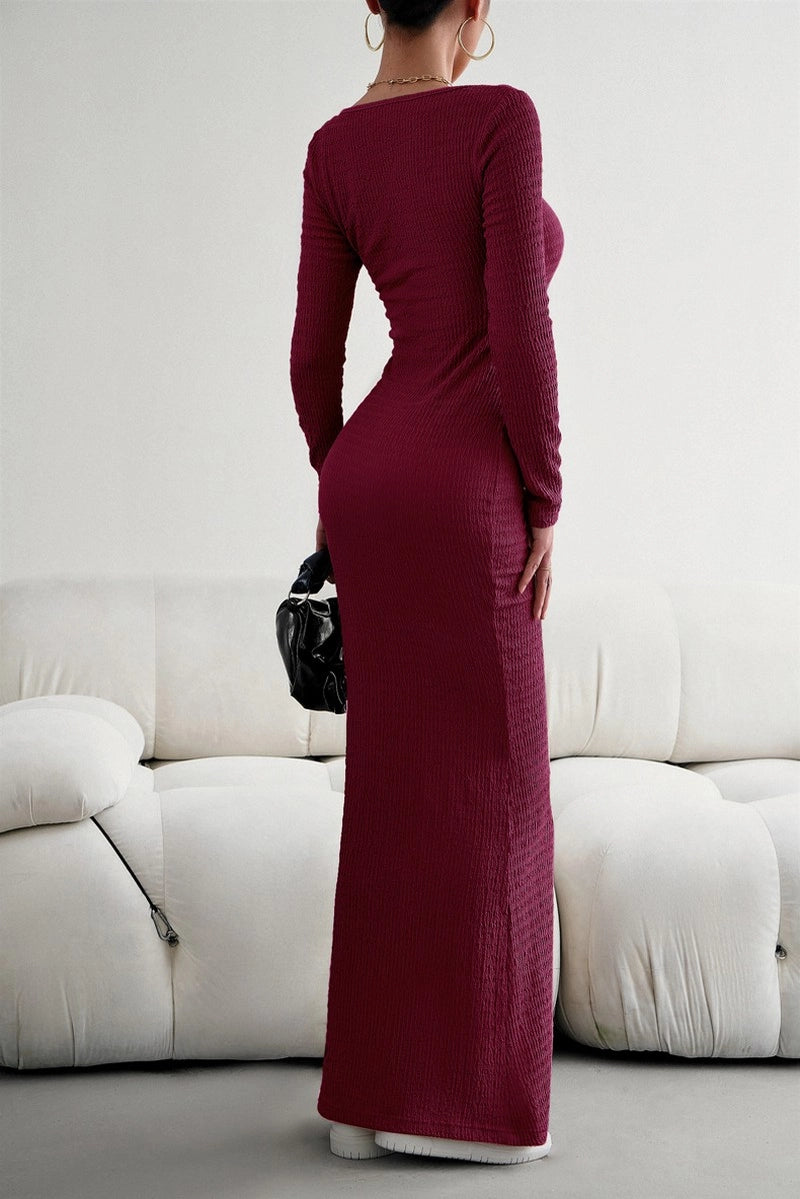 Long Sleeved Bodycon Dress