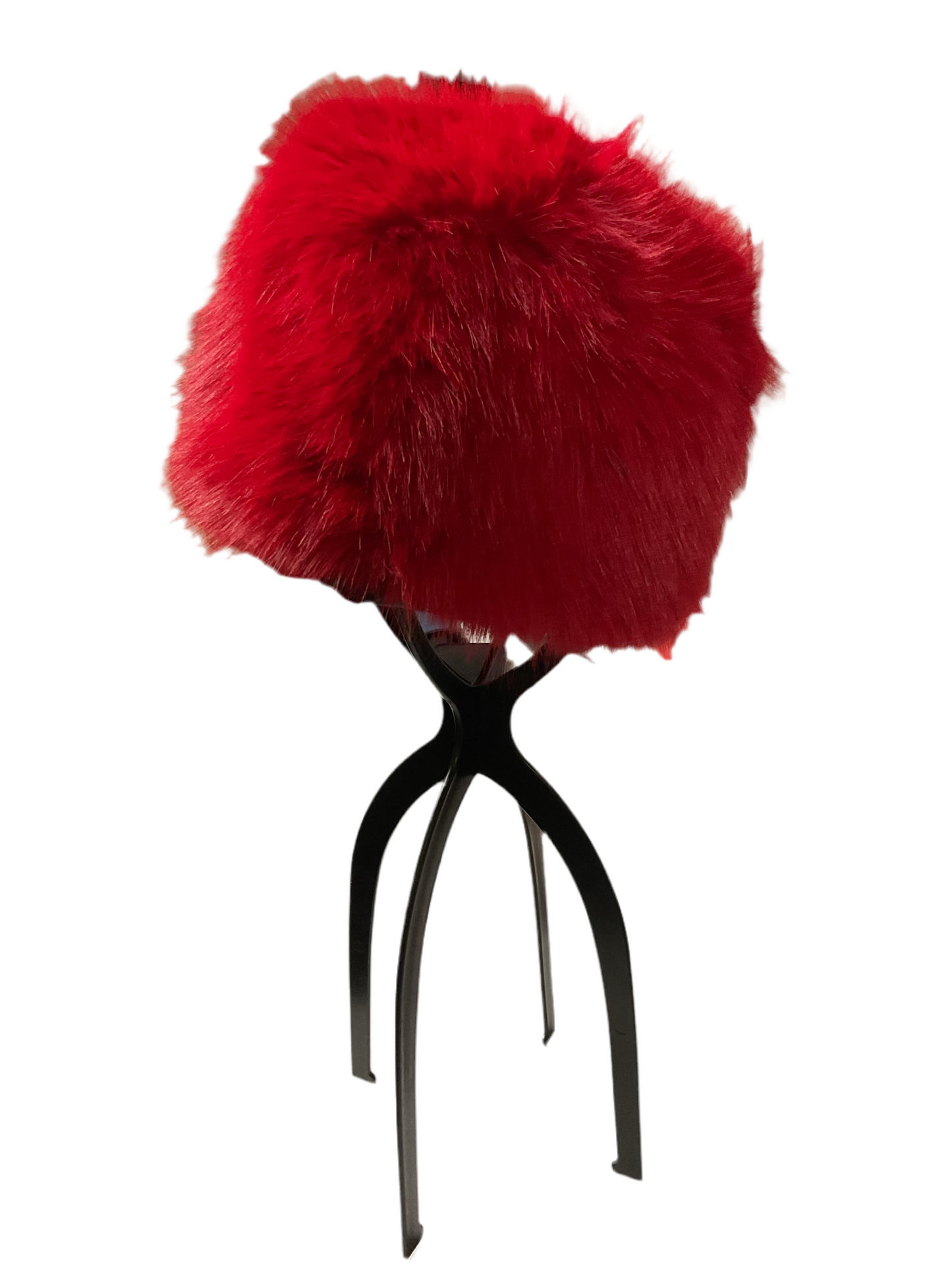 Deep Colored Fur Beanie