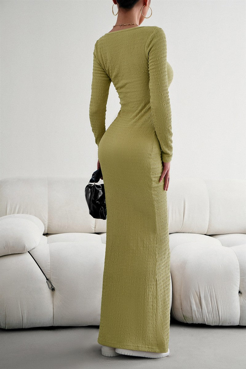Long Sleeved Bodycon Dress