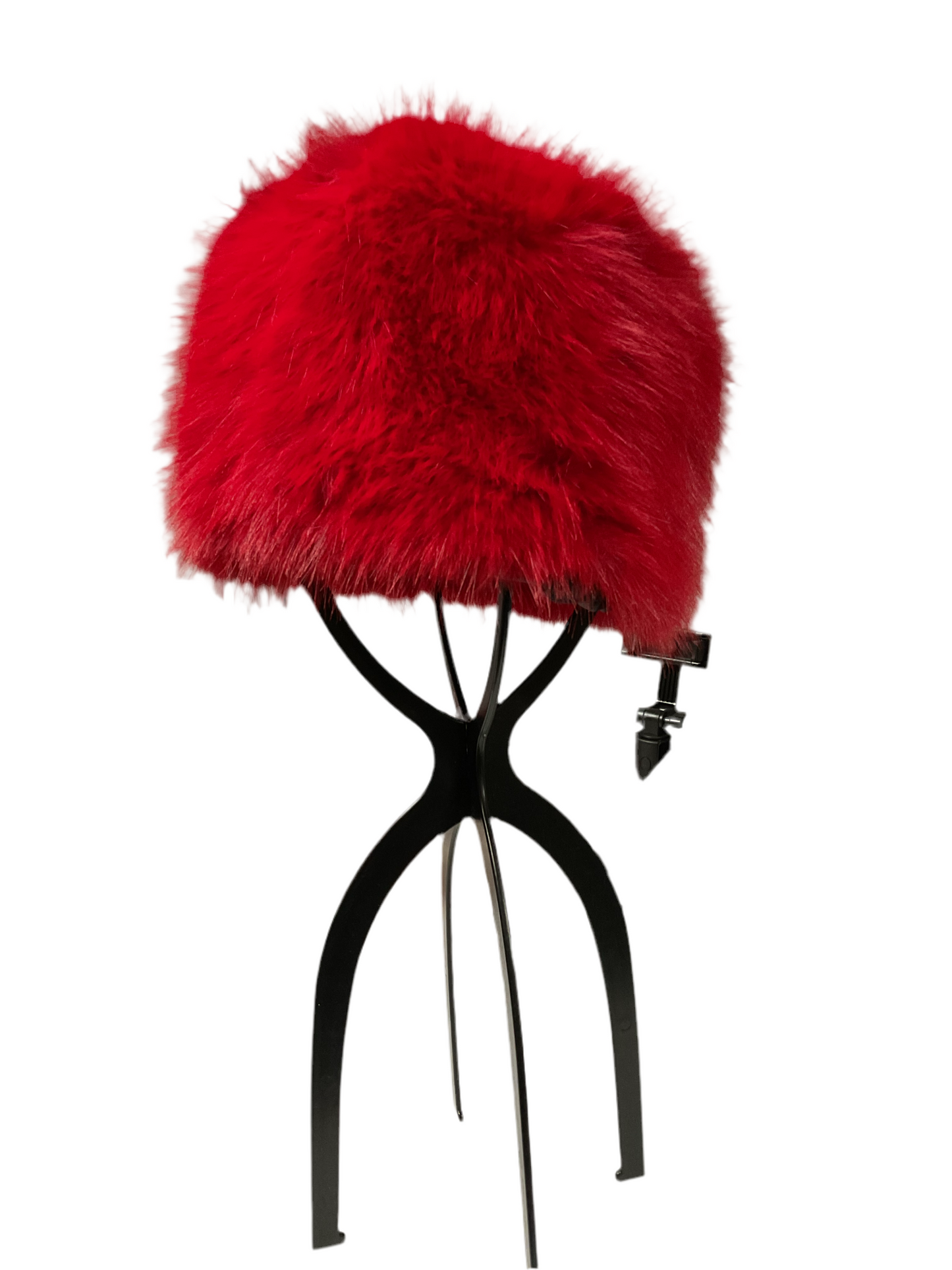 Deep Colored Fur Beanie