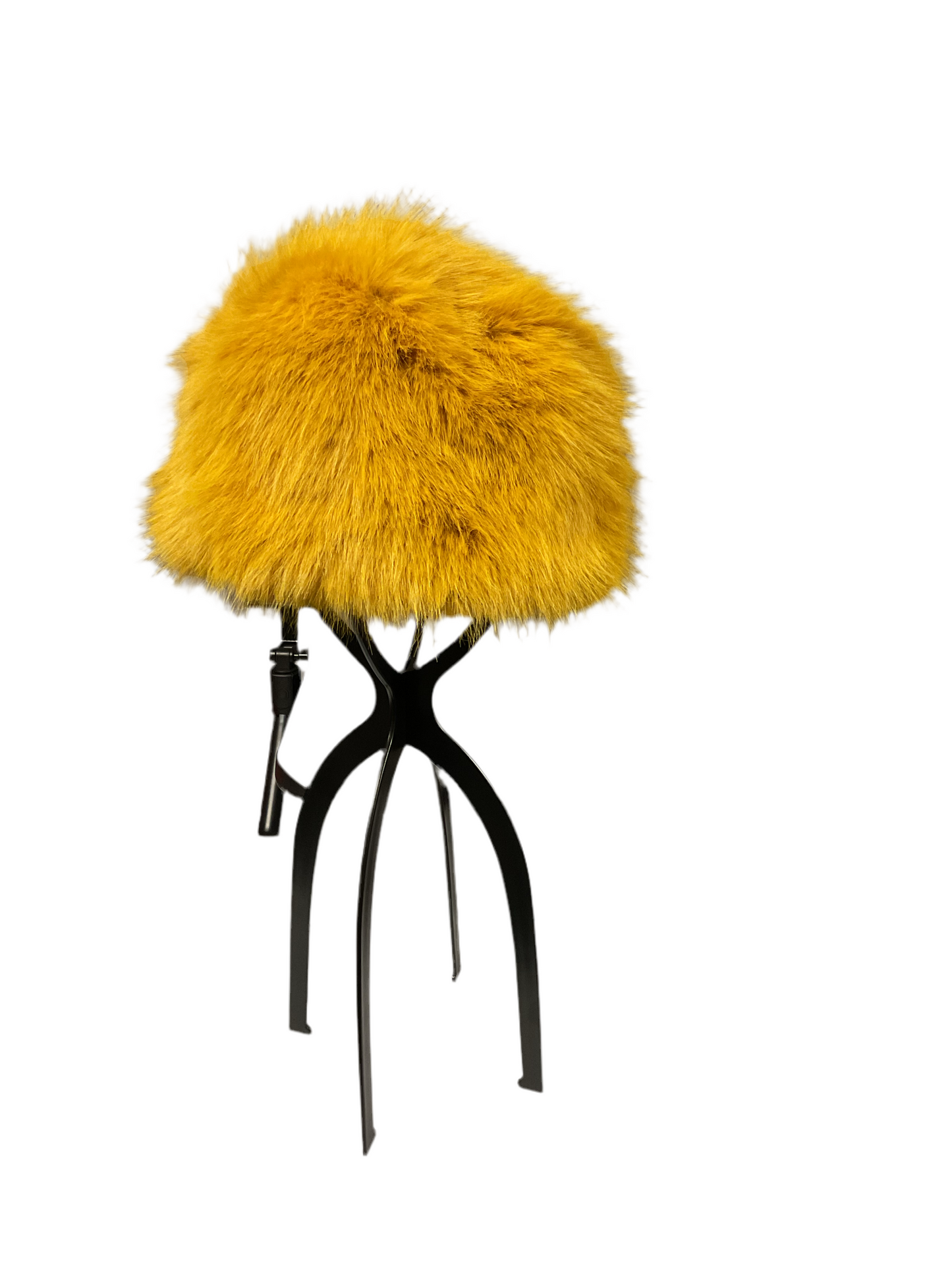 Deep Colored Fur Beanie