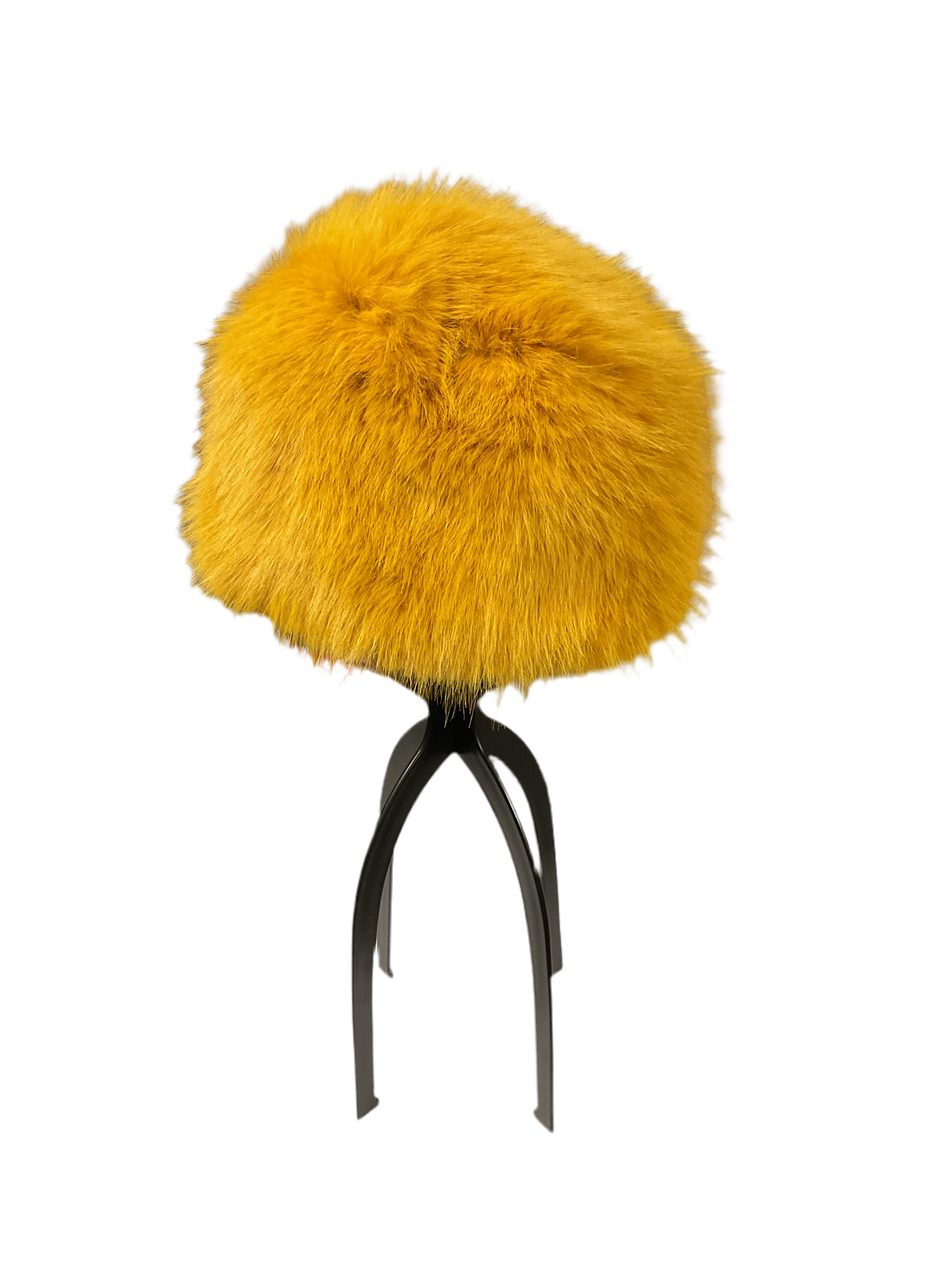 Deep Colored Fur Beanie