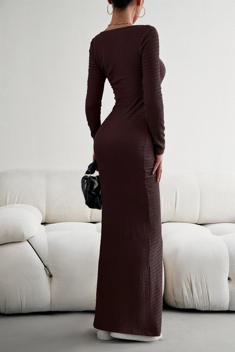 Long Sleeved Bodycon Dress