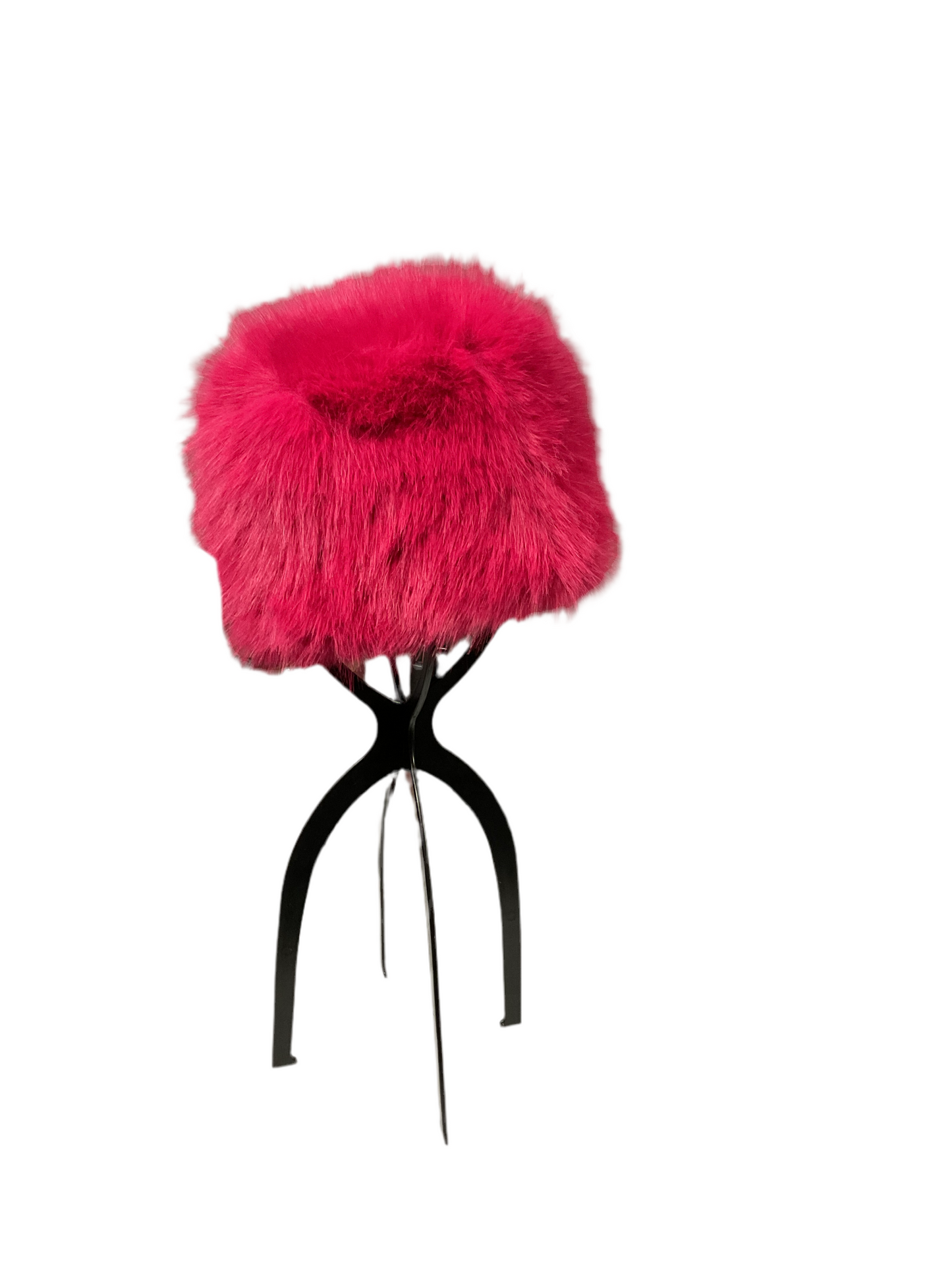 Deep Colored Fur Beanie